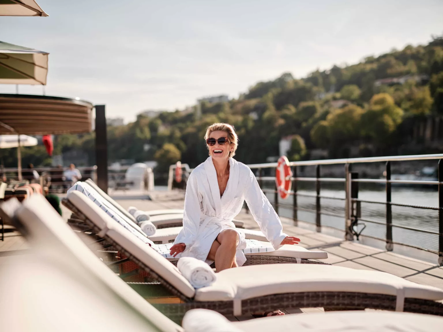 The sun deck